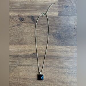 🖤✨ Black & Gold Square Pendant Necklace | Joe Fresh ✨🖤